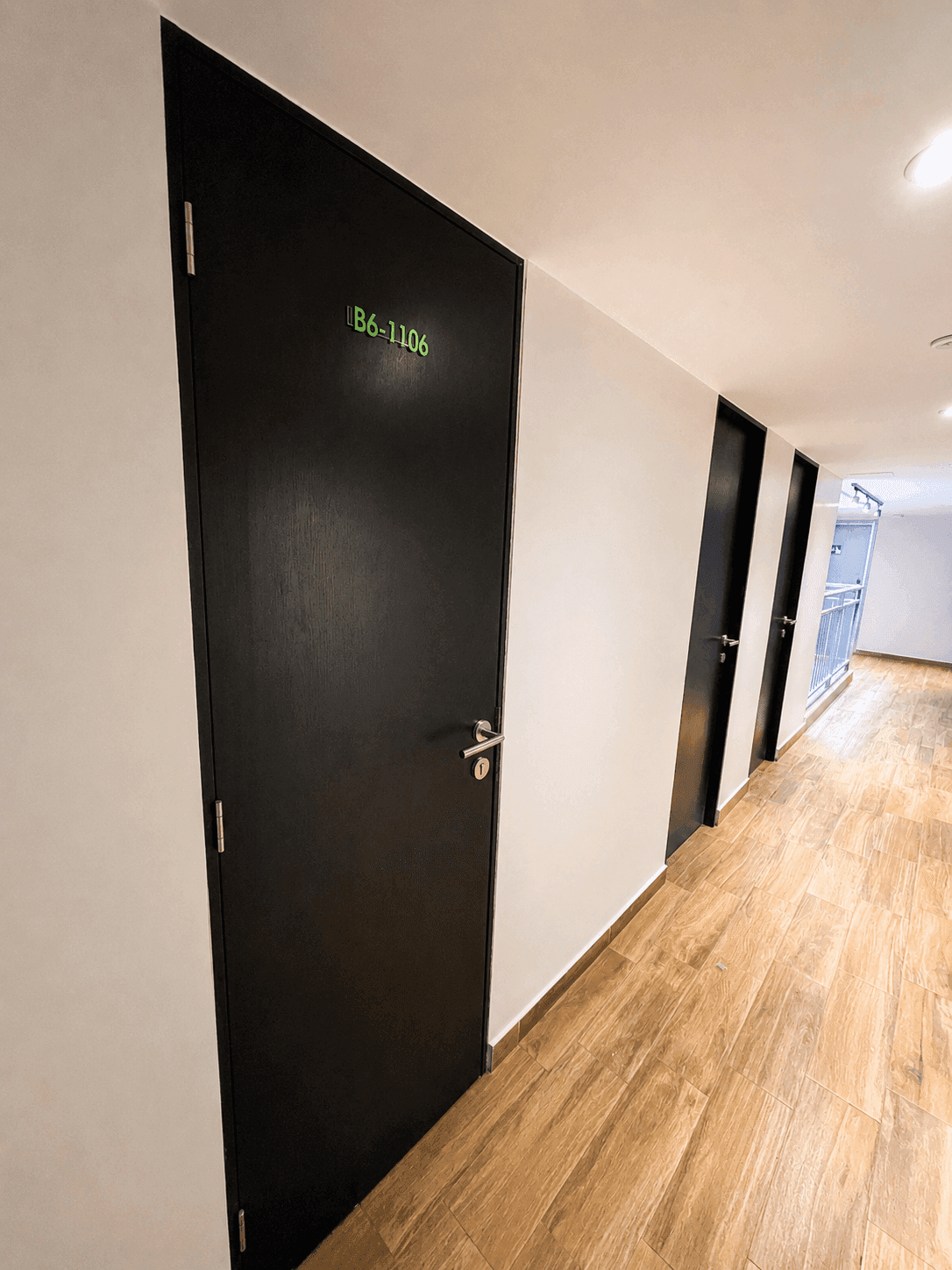 Acceso al departamento